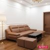 Sofa văng da 3 chỗ đẹp hiện đại KD160