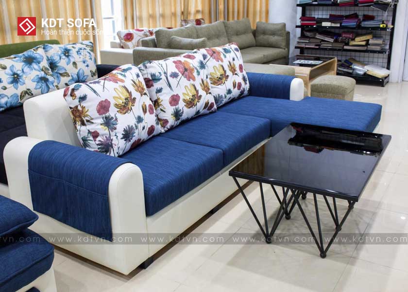 mẫu sofa nỉ phòng khách giá rẻ