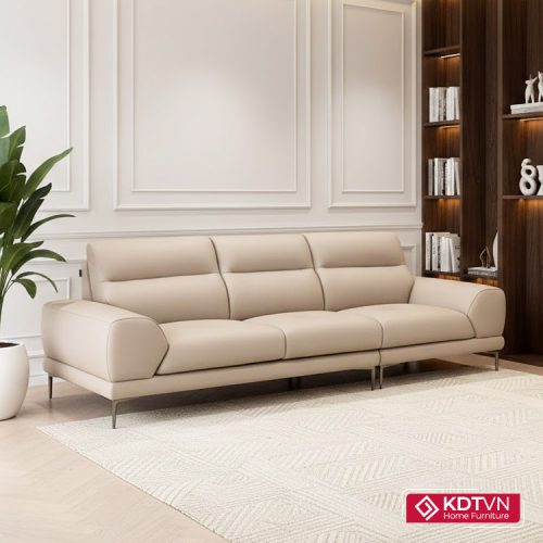 Sofa da phòng khách hiện đại KD143