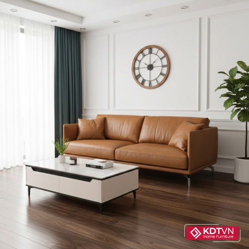 Sofa văng nhỏ gọn tay mỏng HD122