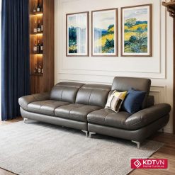 Sofa văng da đẹp hiện đại KD199V