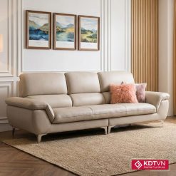sofa da đẹp cho phòng khách KD146
