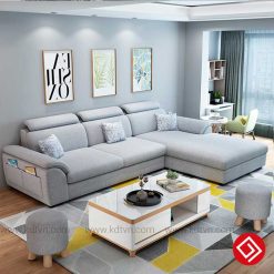 Sofa nỉ cho phòng khách nhỏ