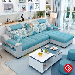 Sofa nỉ cho phòng khách nhỏ