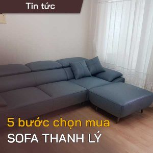 5 Buoc mua sofa cu
