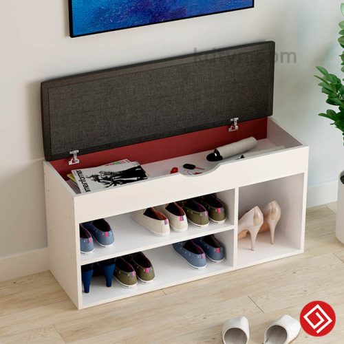 Tủ giày thông minh kèm ghế ngồi đa năng TG08