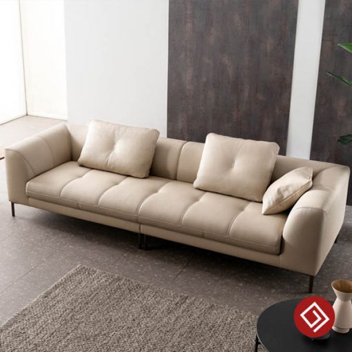 Sofa da 3 cho ngoi KD121