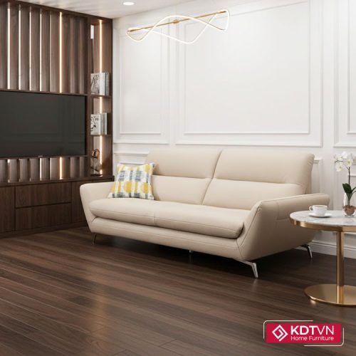 Sofa da đẹp cho phòng khách HD116