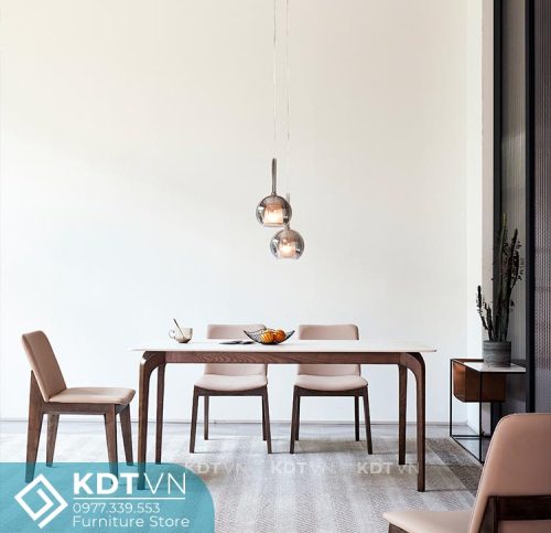 Bàn ăn 4 ghế mặt đá