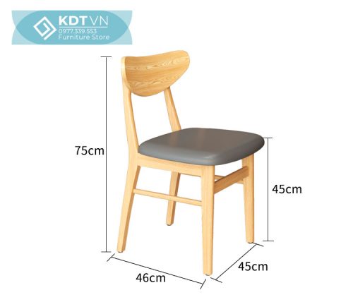 Ghế ăn Mango KC06 1 Kích thước ghế mango