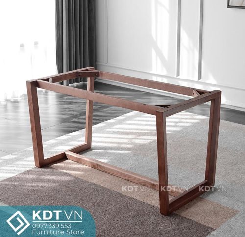 Chân bàn ăn gỗ sồi