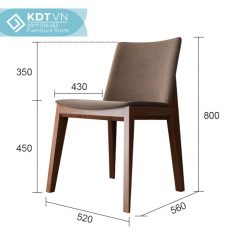 Kích thước ghế kudo Chair