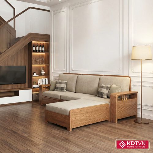 Bộ ghế bằng gỗ cho phòng khách G185