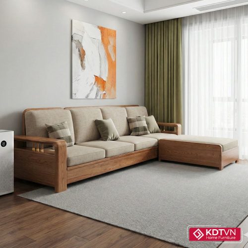 Bộ ghế bằng gỗ cho phòng khách G185